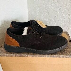 BORN Marcus Lightweight Sneaker,‎ Dress Comfort Shoe, Dark Brown, Size 12, NWT